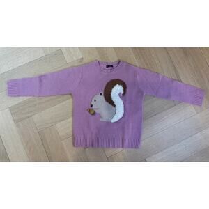 Il Gufo - Dark Pink Squirrel	Applique - 5A